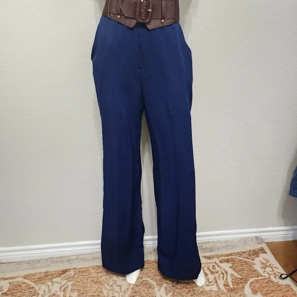 Vintage Wiggle Worm Blue White Jumpsuit Size 13 - Picture 11 of 12